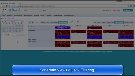 TotalABA Scheduling Feature .